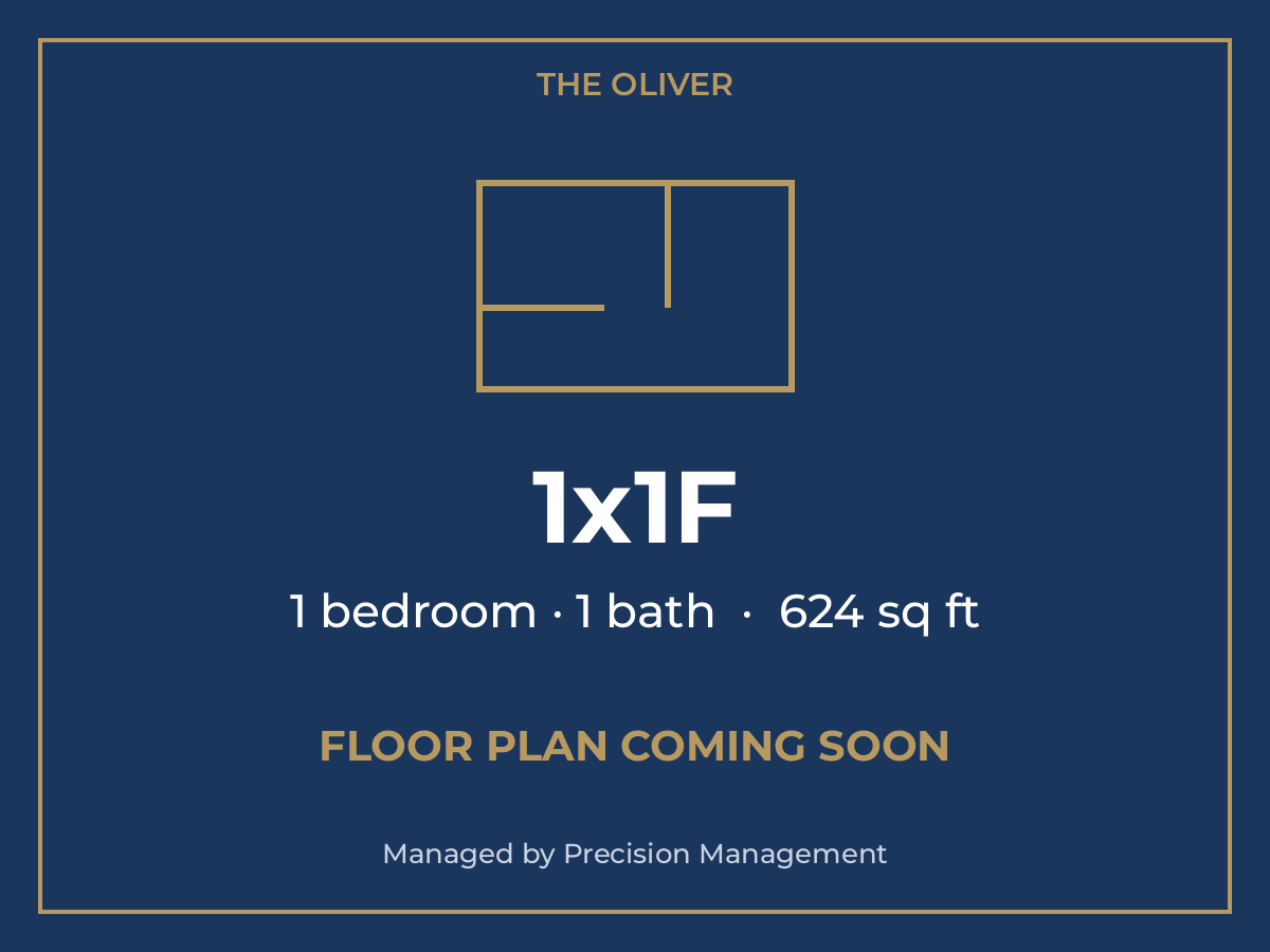 1x1F floor plan coming soon